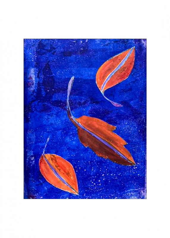 26 Rebecca Sher, Orange Leaves